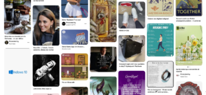 pinterest board feed